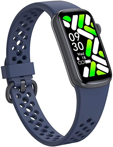 DWFIT Fitness Tracker Watch for Mulher and Men, Rastreador de atividades à prova d'água IP68, relógio inteligente de 1,47 '' com pedômetro, calorias, freqüência cardíaca, SPO2, monitor do sono, para Android e iOS