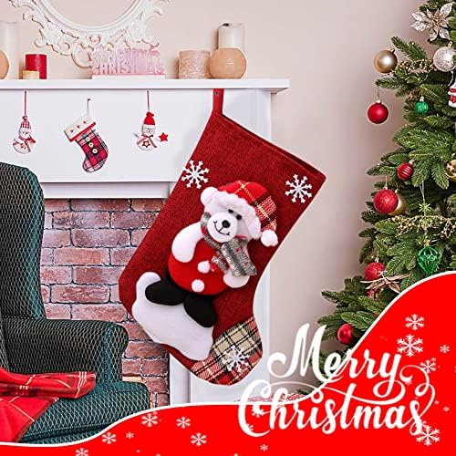 Decorações de Natal Ornamentos de Natal Decoração de Casa Natal 2021 Ornamentos Melhores enfeites de Natal Saco de Presente Bolsa de Presente de Boutique Decoração de Decoração de Decoração Melhores Presentes