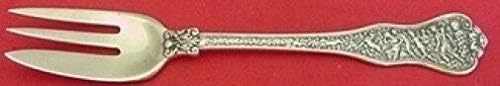 Olímpico por Tiffany e Co Sterling Silver Caviar Fork 3-Tine 5 7/8 Antique