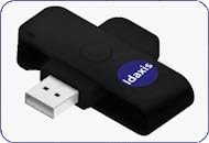IDAXIS Securepiv Mini USB Smart Card Reader