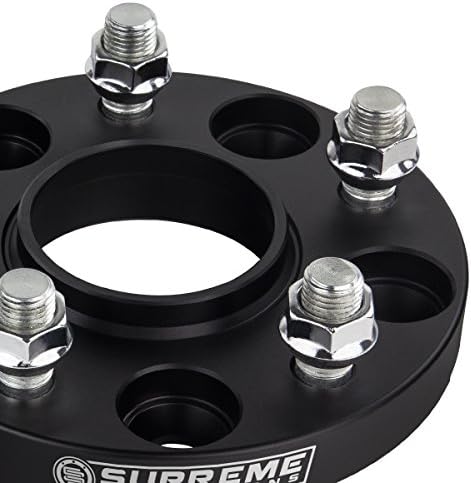 Suspensões supremas - Conjunto de 4pc [preto] Spacers de roda de 20 mm para Chevrolet Camaro/Malibu/Equinox e Cadillac CTS/XTS