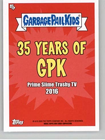 2020 Topps Garbage Bail Kids 35th Anniversary Series 283b Sampedseeing Sam Trading Card
