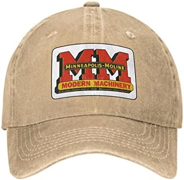 Minneapolis-Moline-Lotrutor-Famall Hat Cap engraçado Cap de moda Black for Men Mulheres