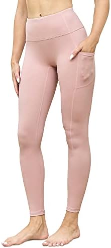 Helmdy High Wistide Leggings for Women Workout Yoga Pants with Pockets Buttery Buttery Buttery lisonjeira à prova de agachamento