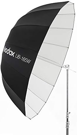 Godox UB-165W 65in 165 cm parabólico interno reflec guarda-chuva de guarda-chuva leve com pano de tampa de difusor