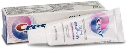 Crest Pro Health Gum e sensibilidade de creme dental para dentes sensíveis, hortelã macia, Tamanho da viagem 0,85 oz - pacote