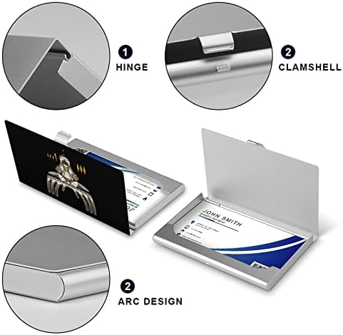 Cabeça de Liga Unisex de Liga Unisex de estilo étnico Caso de visita de cartão de visita Caso de cartões de bolso CART