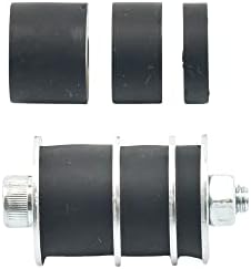 Hawkeng Medium Spacers de borracha de 6 mm macios e macios, especialmente adequados para caixas de pedal de corrida sim do T-LCM
