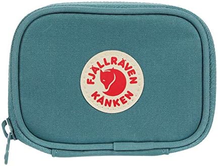FJällräven Kanken carteira para homens e mulheres - compartimento com zíper com bolso de moeda interior, manga externa e design durável