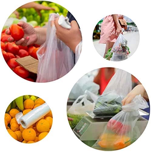 Pechinchas de festa sacos de produtos claros - 12 ”x 20” polegadas 350 sacolas, sacos plásticos duráveis ​​para armazenar comida,