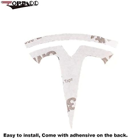 Topdall Roda de direção Cristão de cristal emblema Bling capa de capa de decalque Compatível para Tesla Modelo X S 3