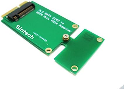 SINTECH M.2 NGFF 22X42 Adaptador como 3x7cm Mini PCI-E SATA SSD para ASUS EEE PC 1000 S101 900 901 900A T91