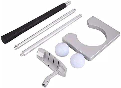 Cotclo Golf Putter Conjunto de golfe Putter Putter Trainer Kit de conjunto de presentes portátil portátil com bola de putter destacável