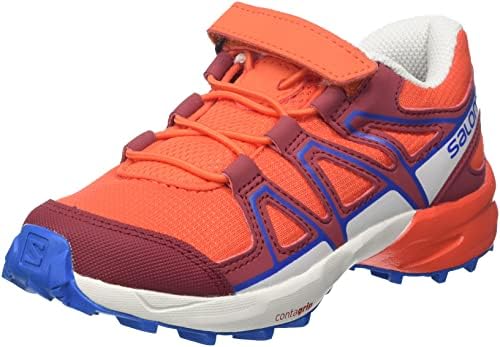 Salomon Speedcross Trail Shoes, tomate cereja/bicicleta vermelha/paraquedista, 3 garoto grande