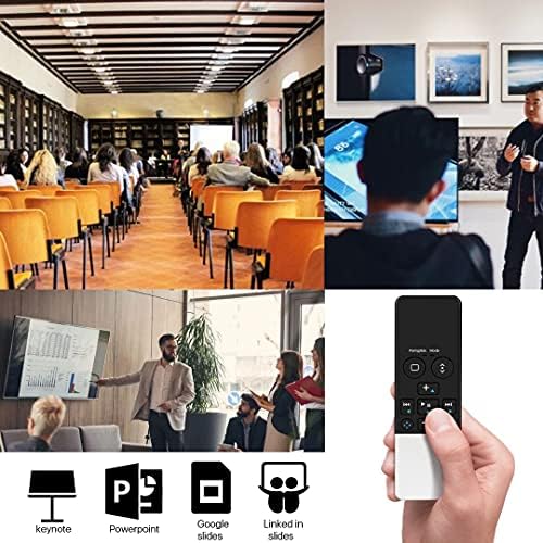 TNP Bluetooth Remote Control para iPad iPhone - apresentador de mídia trackpad para iOS mac Android Tablet PC - obturador de câmera sem fio, botão de mídia, clique de apresentação, iPad Air Pro, MacBook Pro mini M1