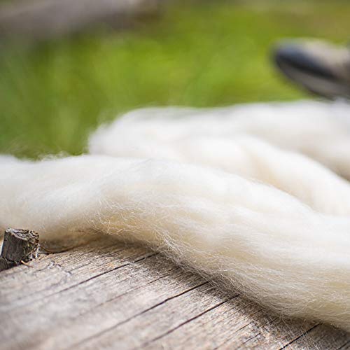 Wuru Wool, prevenção premium de prevenção e conforto do pé, todo o preenchimento de lã natural para evitar bolhas, irritação e esfregar,