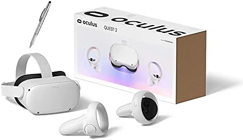 2021 Oculus Quest 2 128 GB Avançado All-in-One Reality VR Gaming Headset com capas de silicone