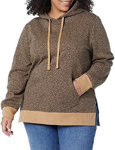 Essentials French Terry French Hooded Tunic Sweetshirt