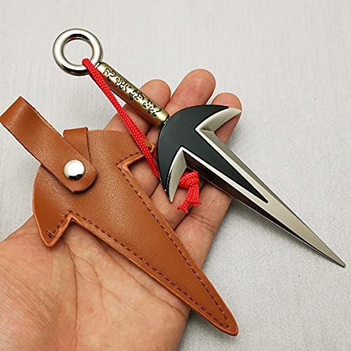 Longhe Kakashi Namikaze Minato Kunai Namikaze Minato ScareCrow Cosplay Sword Figura Toys Modelo Chave de keychain Presente