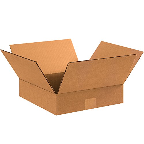 Parceiros Marca 11 x 11 x 3 Caixas de papelão corrugadas, Flat 11 L x 11 W x 3 H, pacote de 25 | Envio, embalagem, movimento,
