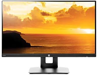 HP VH240A 23,8 polegadas Full HD 1080p IPS LED Monitor com alto-falantes embutidos e montagem em vesa, retrato rotativo e paisagem, inclinação e portas HDMI e VGA-preto