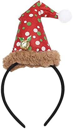 PMUYBHF Bandas de cabeça festivas Chapéus de Natal Chapéus de Natal muito divertidos e festivos Bandas de Natal com