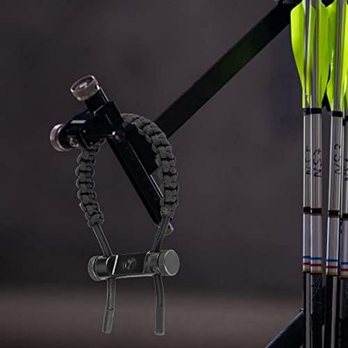 Herchr Archery Wrist Bow Sling, equipamento de arco e flecha composto ajustável punho de pulso Straping Shooting Target Hunting