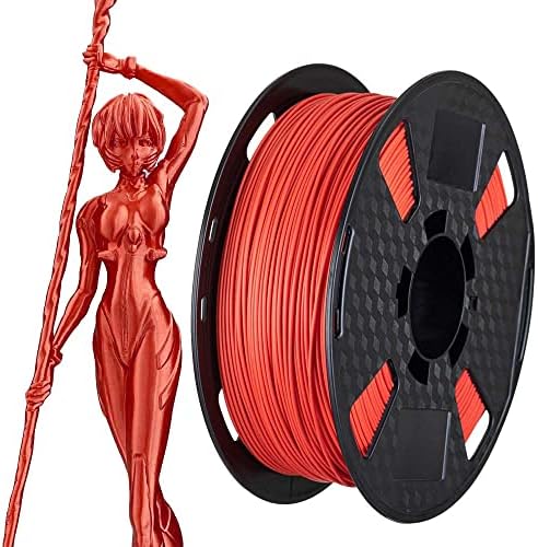 CC3D Silk Pla Pro Silk Red Pla Filamento de 1,75 mm 1kg 3D Material de impressão de filamentos de impressora