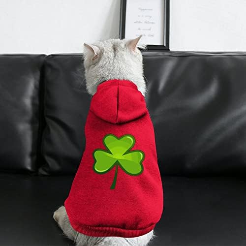 St Patricks Day Shamrock Dog Capuze