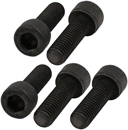 Aexit 5pcs M10x30mm Peças de qualidade 12.9 Capra hexadecimal de tampa da mão esquerda parafuso parafuso de parafuso