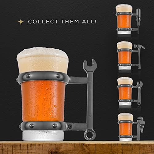 Joyjolt Combination Wench Beer Glass Caneca Romances Presentes para homens que têm tudo. Novas ferramentas caneca
