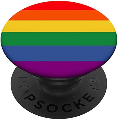Rainbow Colors Popsockets de bandeira do orgulho lgbt swappable popgrip