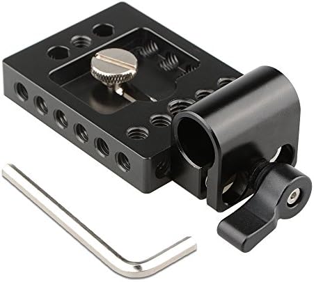 Camvate Mini Placa de montagem Planejada de haste para suporte de haste de 15 mm DSLR Rig - 1749