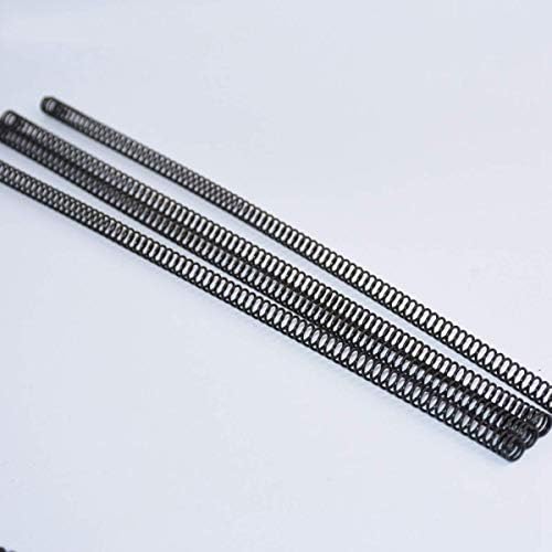 Nianxinn 1pcs Black Manganês Pressão de aço Mola do tipo Y Spring Dia 0.9/1. 2 mm DIA externo 6-18mm comprimento