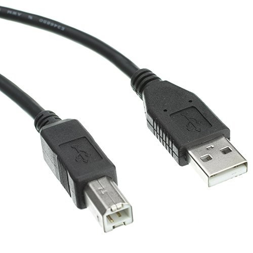 Cabo USB compatível para EPSON Expression ET-2750, impressora a jato de tinta XP-7100, USB 2.0 Tipo A Male a tipo
