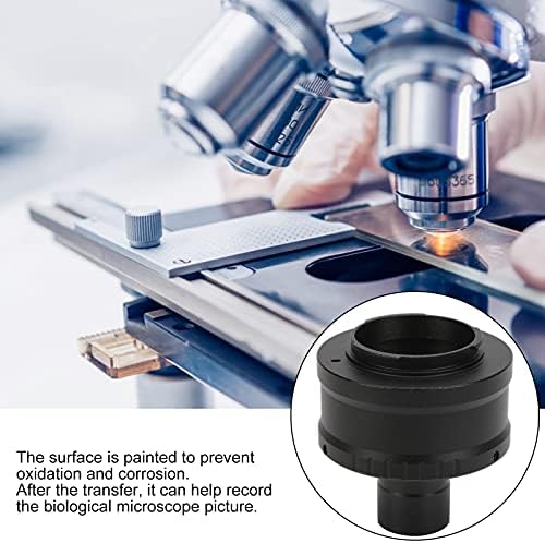 Adaptador de microscópio -NX, adaptador de montagem de microscópio de montagem de 23,2 mm T Adaptador de montagem de montagem