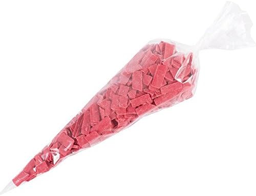 Yolli Small Cone Bags x 200 Clear Plastic Gift Candy Funfair