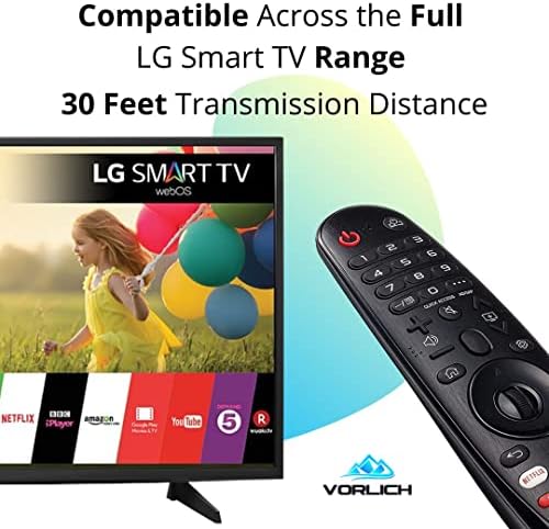 Universal LG Magic Remote Control para LG Smart TV - Compatível com todos os modelos de TV inteligente LG por Vorlich®
