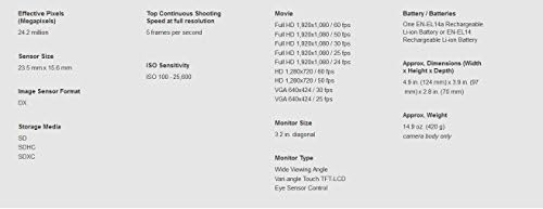 Nikon D5500 DX-formato Digital SLR com Kit de 18-55mm VR II