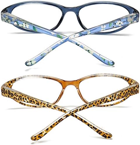 Raoog Cat Eye Reading Glasses For Women 3,5, Blue Blocking Computer Readers, Ladies Fashion Cateye Frame de qualidade