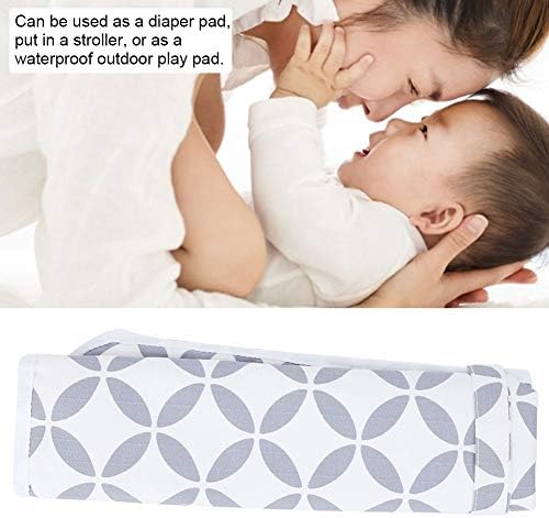 Fralda de bebê tapete de troca, design durável à prova de vazamento bebê urinal, uso duradouro confortável para a vida diária bebê caseiro bebê