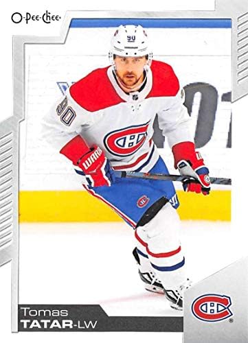 2020-21 O-PEE-Chee 345 Tomas Tatar Montreal Canadiens NHL Hockey Trading Card