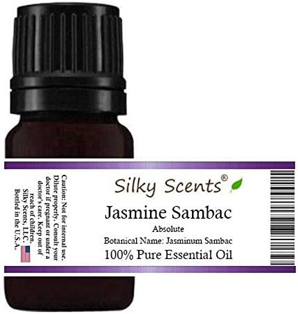 Jasmine sambac Óleo essencial absoluto puro e natural - 15 ml