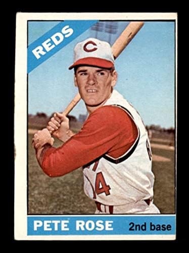 30 Pete Rose DP - 1966 Topps Baseball Cards classificados VGEX - Baseball Slabbed Autographed Vintage Cards