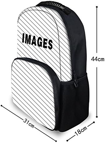 Coloranimal 3pcs/conjunto de laptop de viagem masculina Backpack+lancheira+caixa de lápis