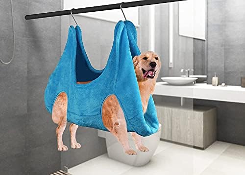 Mrry Pet Dog/Cat Hammock Helper, preparação de hammock de hammock saco de chicote de unhas Clipper Bath Bath Bath