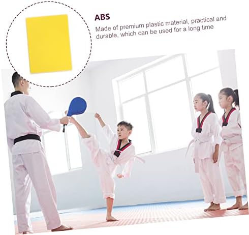 Nolitoy 2 PCs Taekwondo Board Martial Taekwondo Punto Boards de Artes Marciais Conselho de Treinamento para Crianças ABS ABS ABS PLACA TAEKWONDO PROFERIOR DO PROPRIETÁRIO DA CRIANÇA DIA