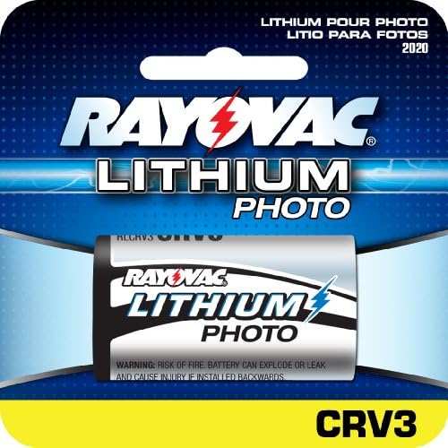 Rayovac Lithium Digital Photo Bateria CRV3 Tamanho