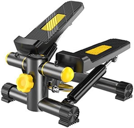 WSSBK Health Fitness Mini Stepper com banda, academia doméstica de ginástica mudo hidráulico pedal de pedal multifuncional para