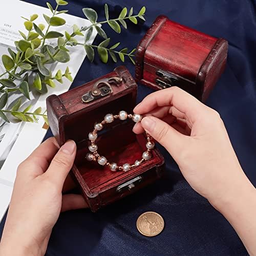 Gorgecraft Wooden Treasure Bandsake Box mini caixa